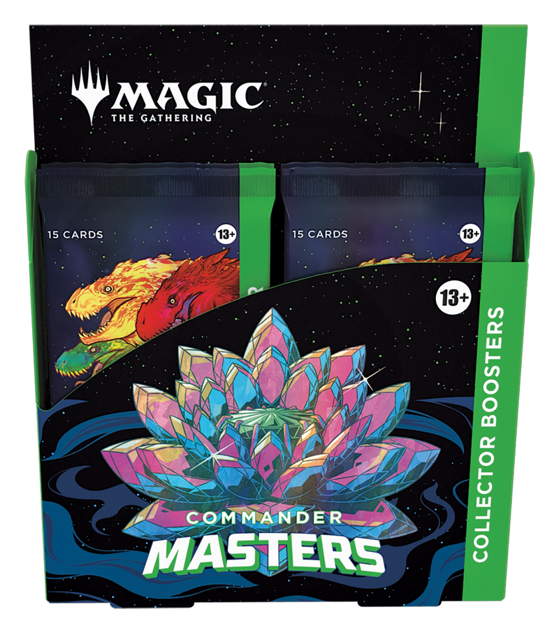 Commander Masters Collector Booster Display