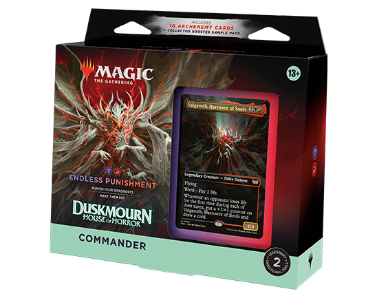 Magic the Gathering Duskmourn Commander Deck - Endless Punishment | D20 Games