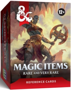 D&D Reference Cards: Magic Items (Rare & Very Rare)