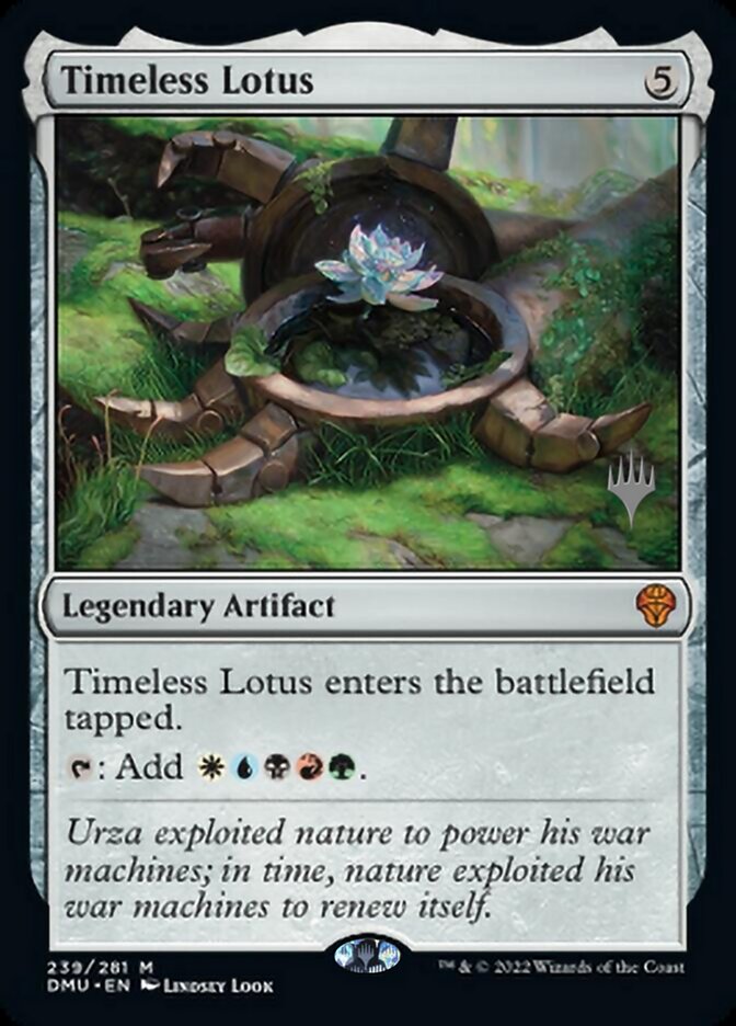 Timeless Lotus (Promo Pack) [Dominaria United Promos] | D20 Games