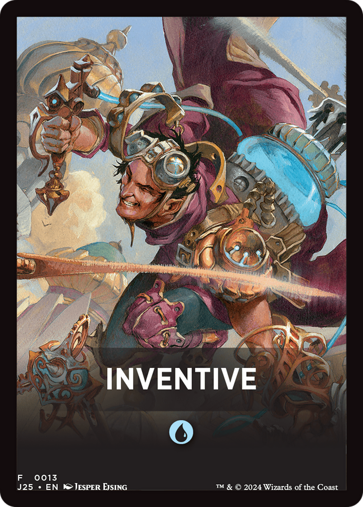 Inventive Theme Card [Foundations Jumpstart Front Cards] | D20 Games