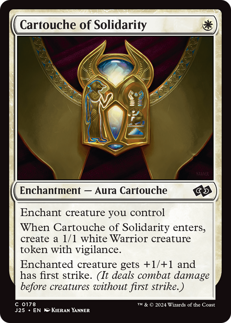 Cartouche of Solidarity [Foundations Jumpstart] | D20 Games