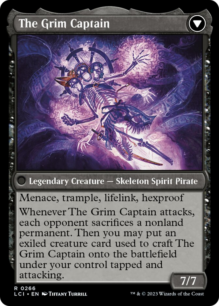 Throne of the Grim Captain // The Grim Captain [The Lost Caverns of Ixalan] | D20 Games