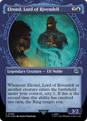 Elrond, Lord of Rivendell (Showcase) (Surge Foil) [The Lord of the Rings: Tales of Middle-Earth] | D20 Games