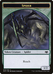 Zombie (007) // Spider (014) Double-Sided Token [Modern Horizons Tokens] | D20 Games