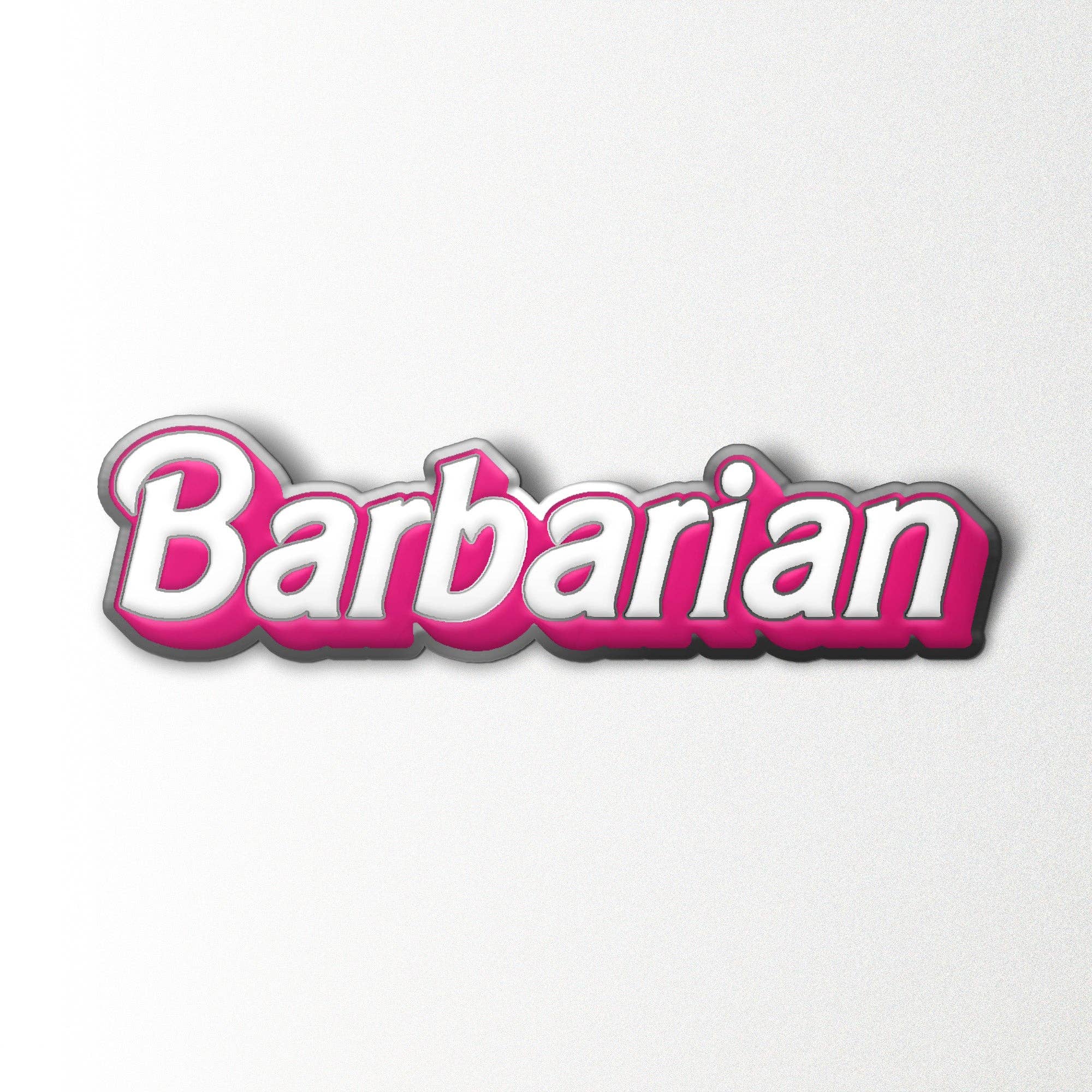 Barbarian - Enamel Pin | D20 Games