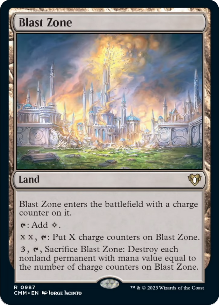 Blast Zone [Commander Masters] | D20 Games