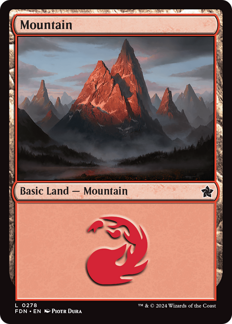 Mountain (0278) [Foundations] | D20 Games