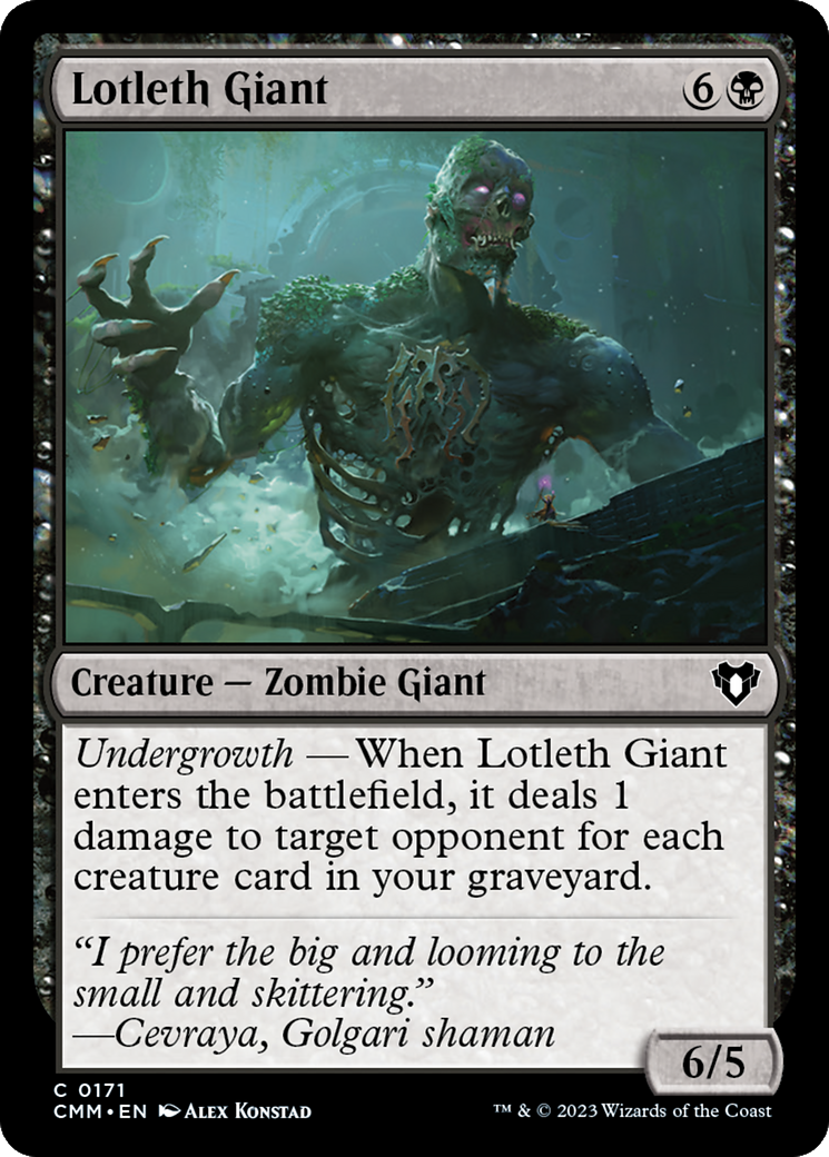 Lotleth Giant [Commander Masters] | D20 Games