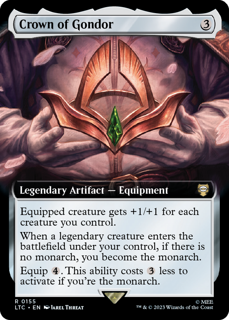 Crown of Gondor (Extended Art) [The Lord of the Rings: Tales of Middle-Earth Commander] | D20 Games