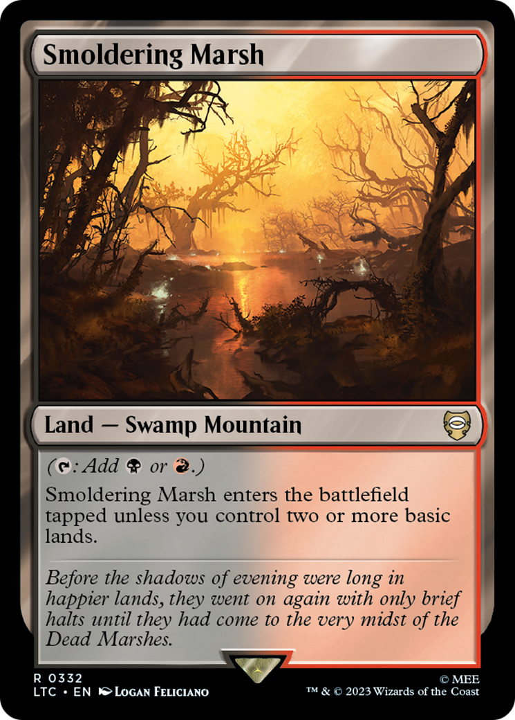 Smoldering Marsh [The Lord of the Rings: Tales of Middle-Earth Commander] | D20 Games