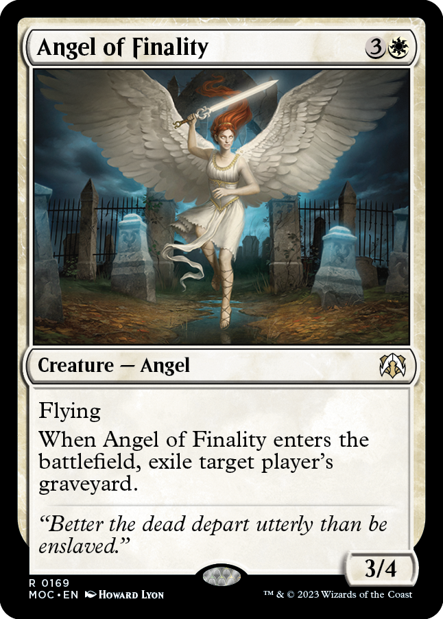 Angel of Finality [March of the Machine Commander] | D20 Games