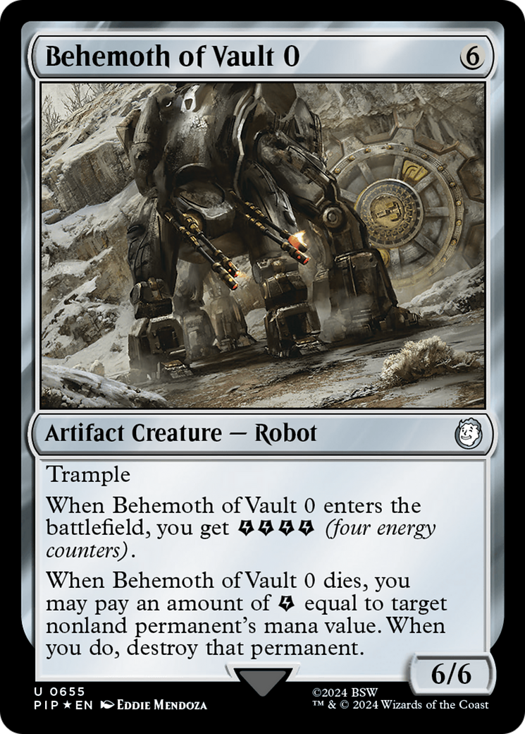 Behemoth of Vault 0 (Surge Foil) [Fallout] | D20 Games