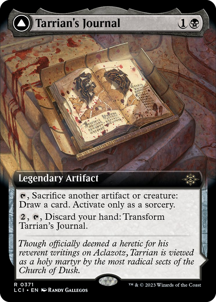 Tarrian's Journal // The Tomb of Aclazotz (Extended Art) [The Lost Caverns of Ixalan] | D20 Games