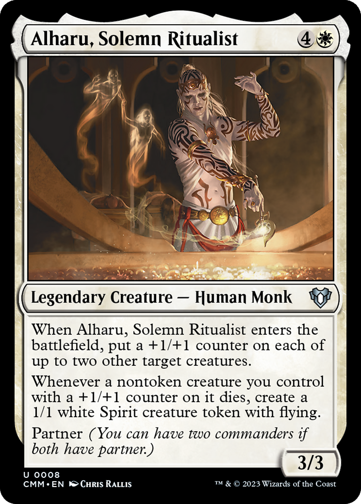 Alharu, Solemn Ritualist [Commander Masters] | D20 Games