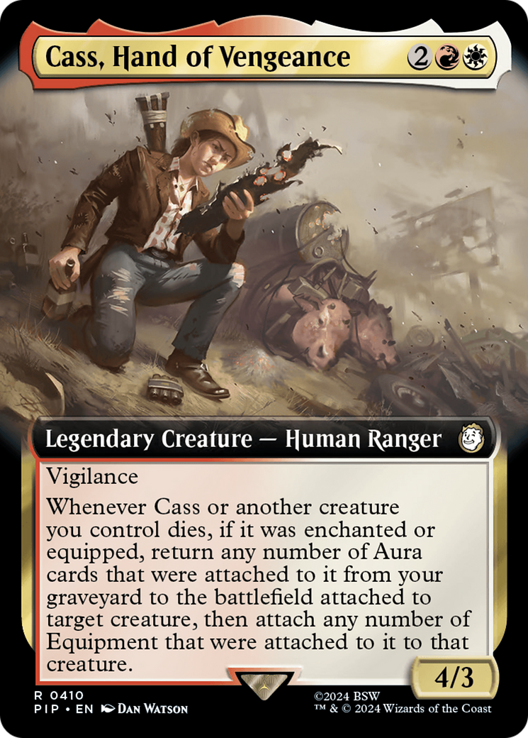 Cass, Hand of Vengeance (Extended Art) [Fallout] | D20 Games