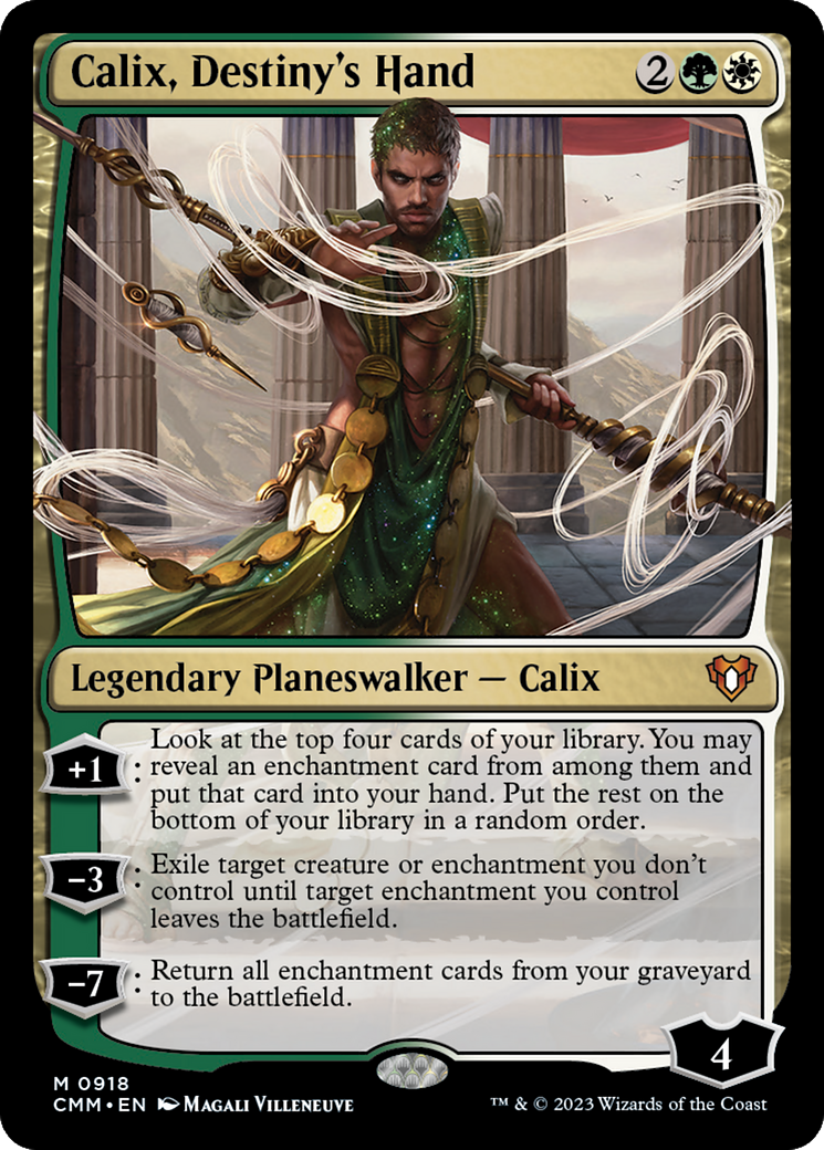 Calix, Destiny's Hand [Commander Masters] | D20 Games