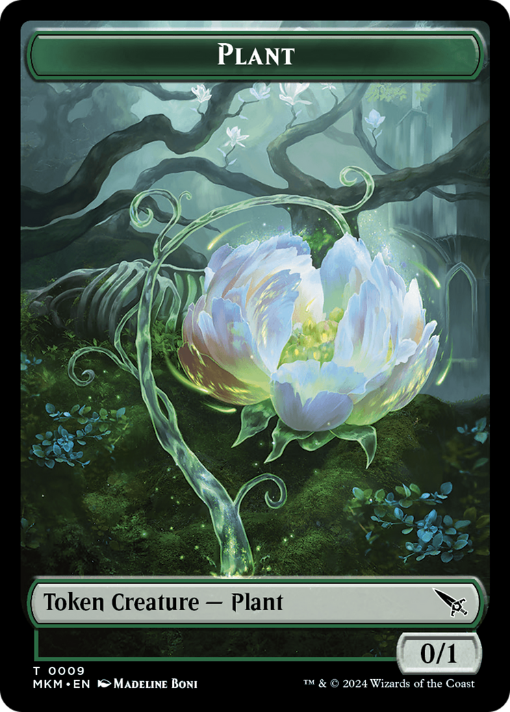 Plant Token [Murders at Karlov Manor Tokens] | D20 Games