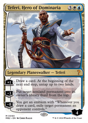 Teferi, Hero of Dominaria (White Border) [Mystery Booster 2] | D20 Games