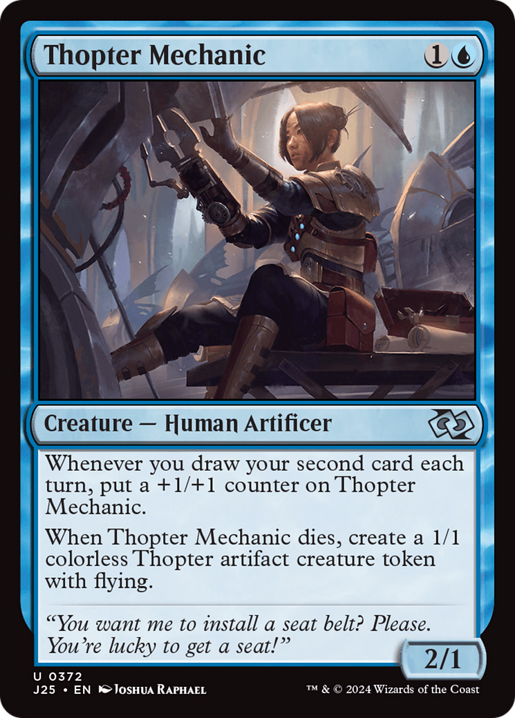 Thopter Mechanic [Foundations Jumpstart] | D20 Games