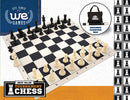 WE Games Best Value Tournament Chess Set - 20 inch: Black