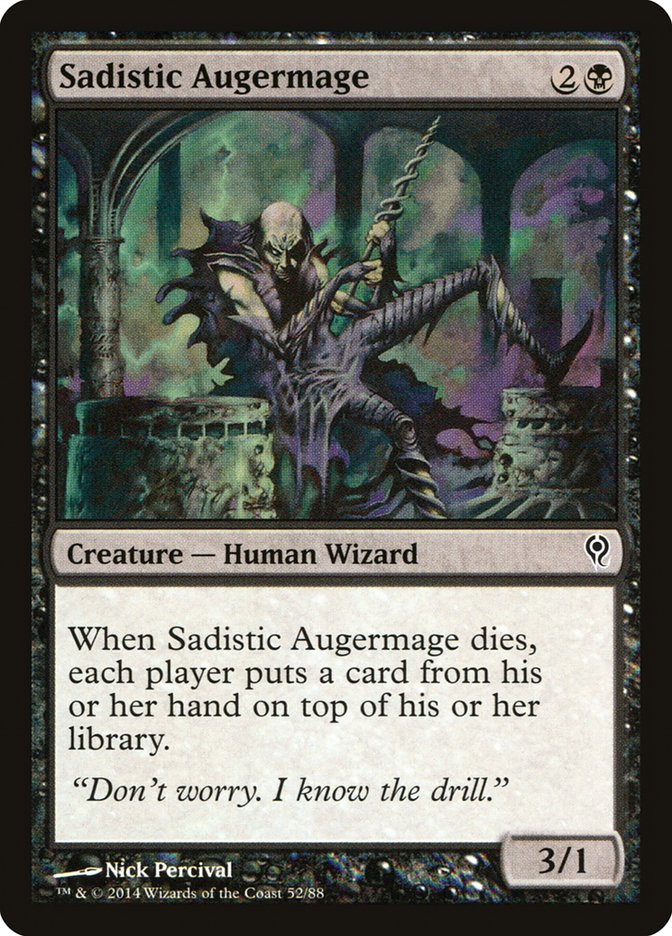 Sadistic Augermage [Duel Decks: Jace vs. Vraska] | D20 Games