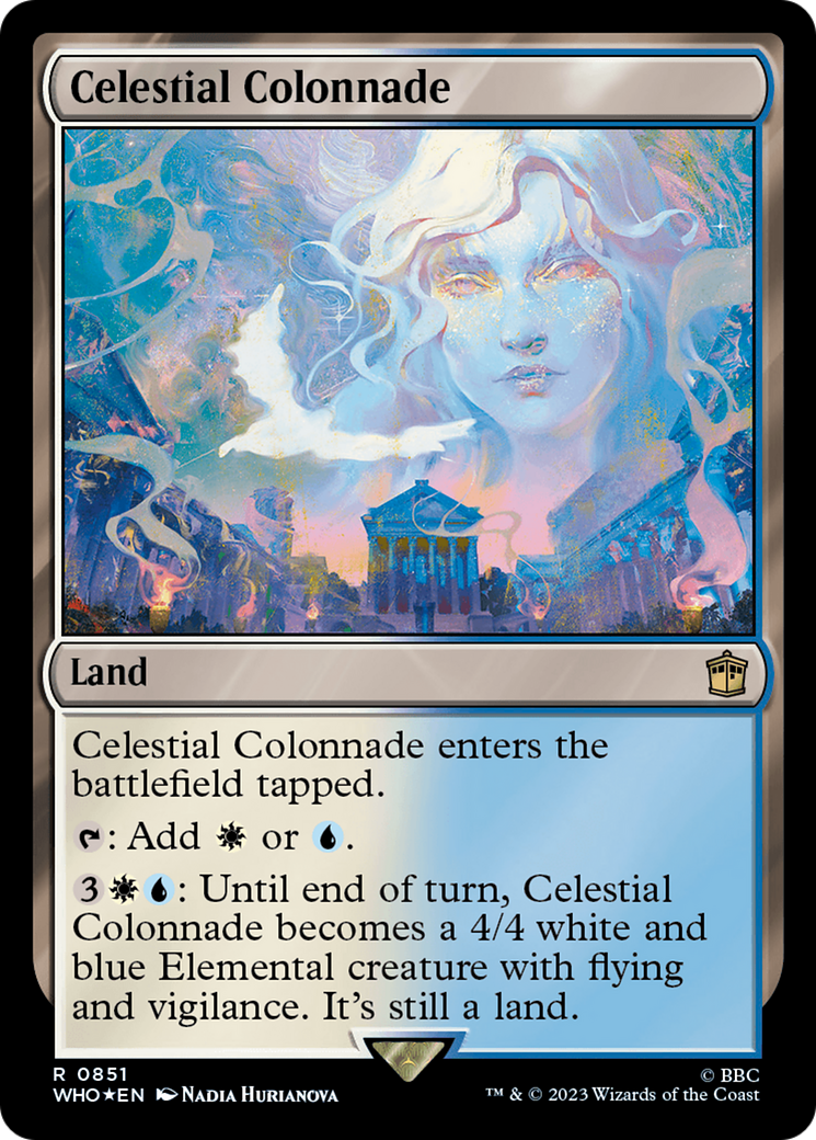 Celestial Colonnade (Surge Foil) [Doctor Who] | D20 Games