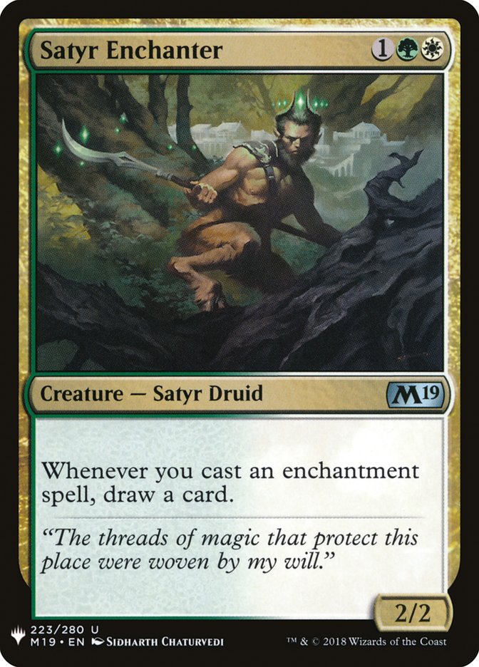 Satyr Enchanter [Mystery Booster] | D20 Games