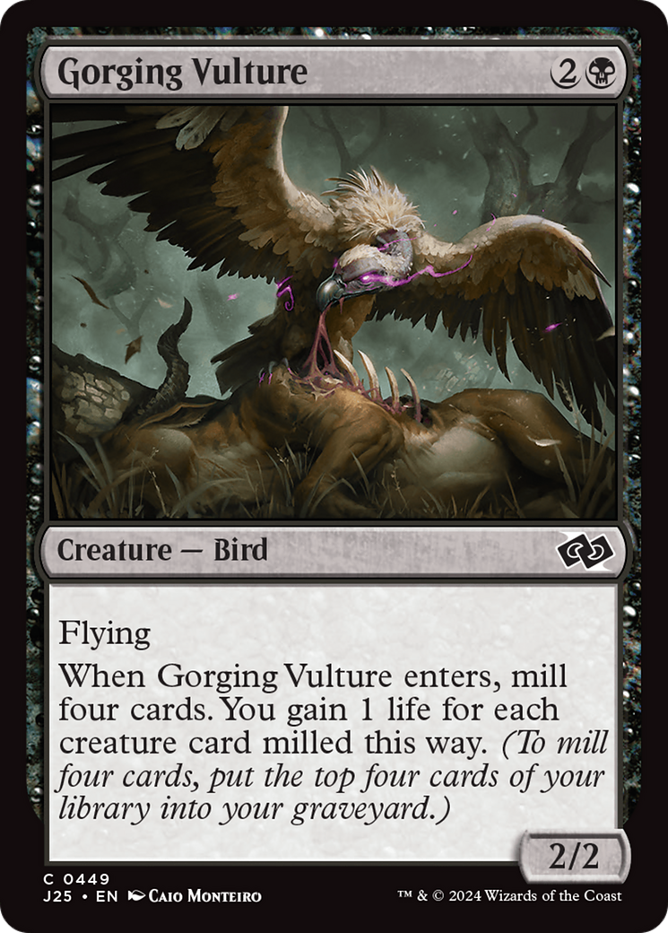 Gorging Vulture [Foundations Jumpstart] | D20 Games