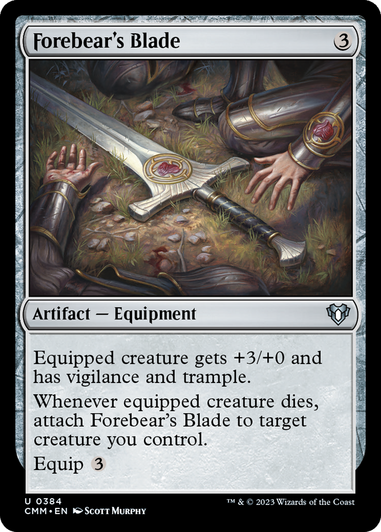 Forebear's Blade [Commander Masters] | D20 Games