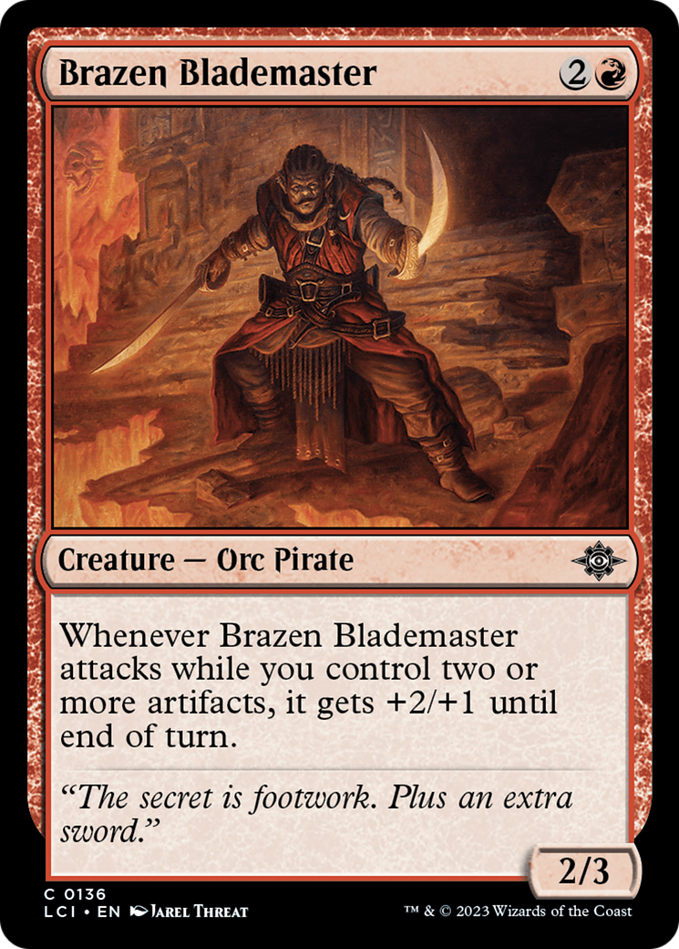 Brazen Blademaster [The Lost Caverns of Ixalan] | D20 Games