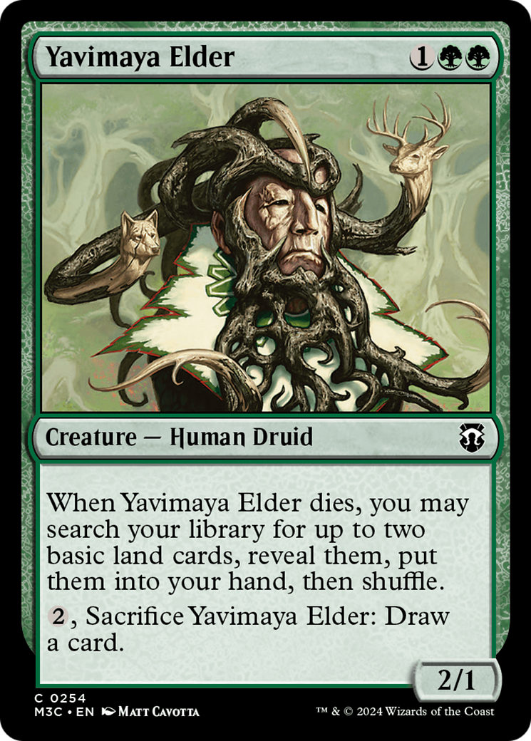 Yavimaya Elder [Modern Horizons 3 Commander] | D20 Games