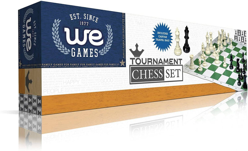 Weighted Tournament Chess Set, 3.75 in.
