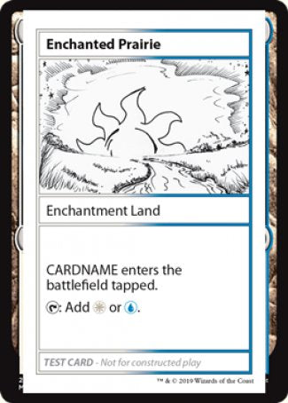 Enchanted Prairie (2021 Edition) [Mystery Booster Playtest Cards] | D20 Games