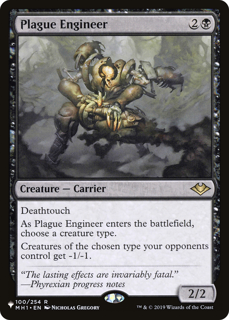 Plague Engineer [The List Reprints] | D20 Games