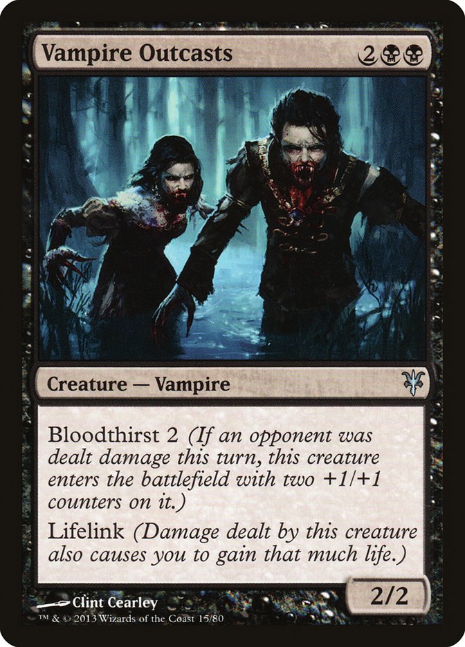 Vampire Outcasts [Duel Decks: Sorin vs. Tibalt] | D20 Games