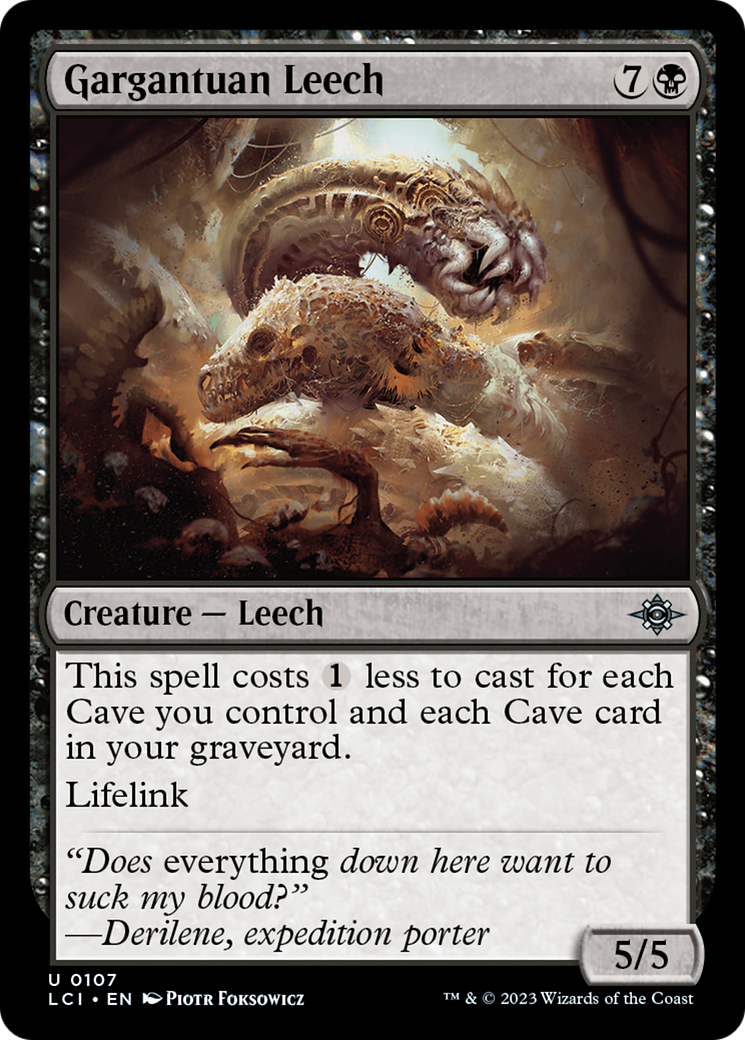 Gargantuan Leech [The Lost Caverns of Ixalan] | D20 Games