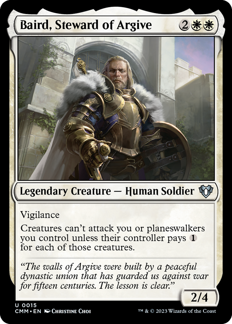 Baird, Steward of Argive [Commander Masters] | D20 Games