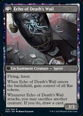 Tribute to Horobi // Echo of Death's Wail [Kamigawa: Neon Dynasty] | D20 Games