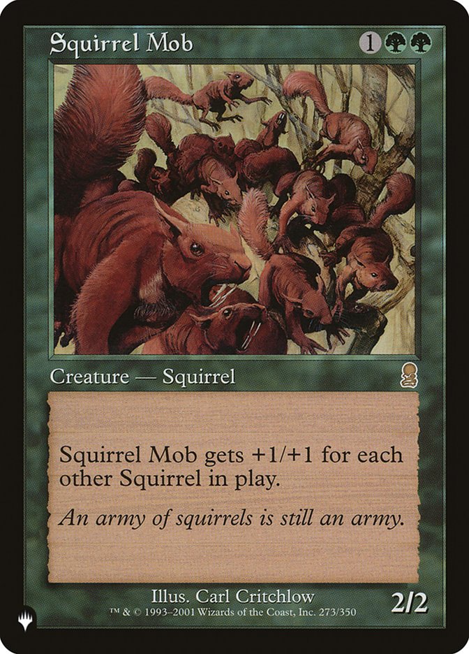 Squirrel Mob [The List] | D20 Games