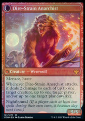 Volatile Arsonist // Dire-Strain Anarchist [Innistrad: Crimson Vow Prerelease Promos] | D20 Games