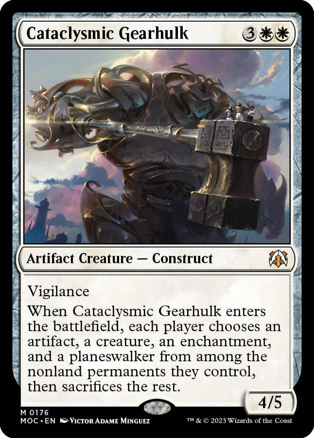 Cataclysmic Gearhulk [March of the Machine Commander] | D20 Games