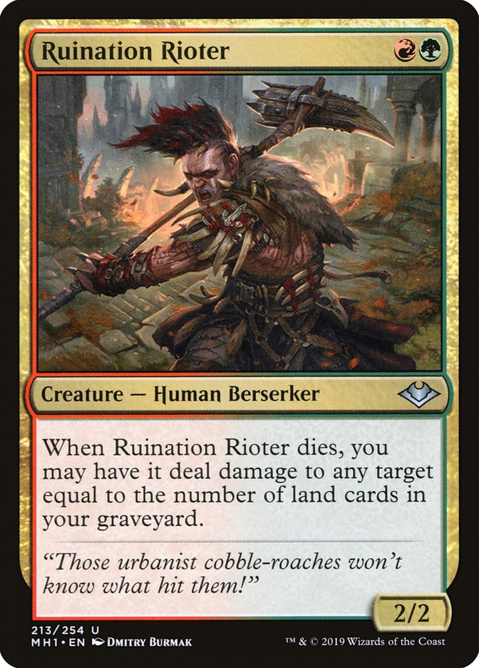 Ruination Rioter [Modern Horizons] | D20 Games