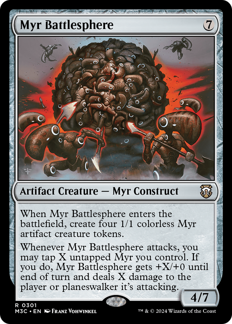 Myr Battlesphere [Modern Horizons 3 Commander] | D20 Games