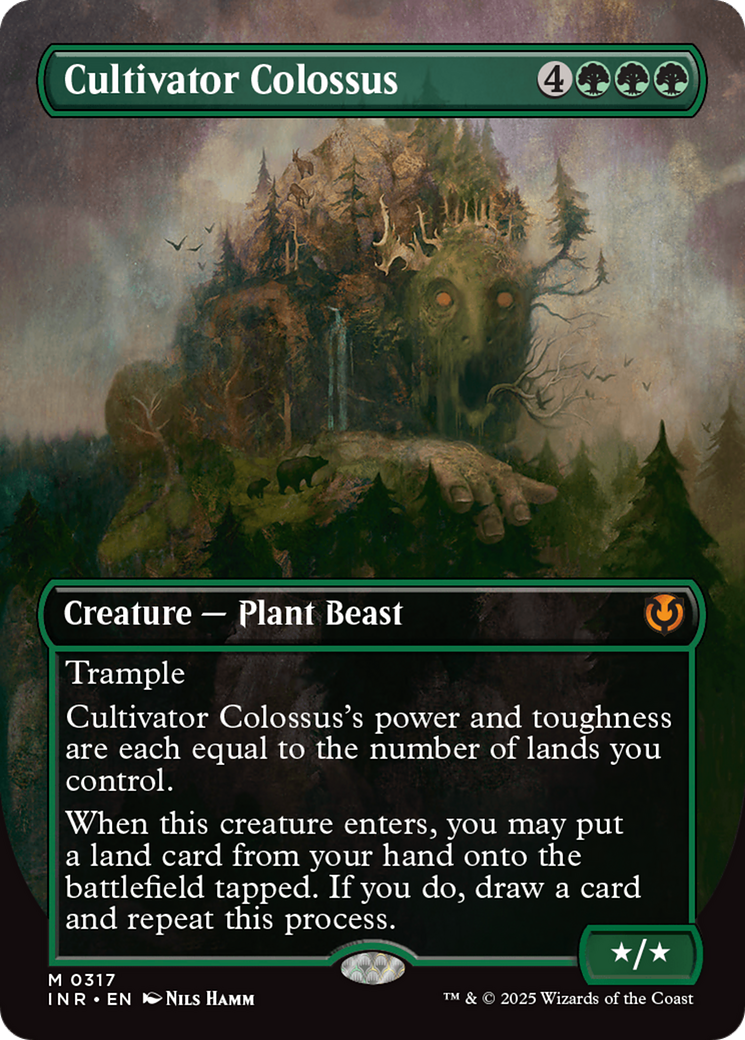 Cultivator Colossus (Borderless) [Innistrad Remastered] | D20 Games