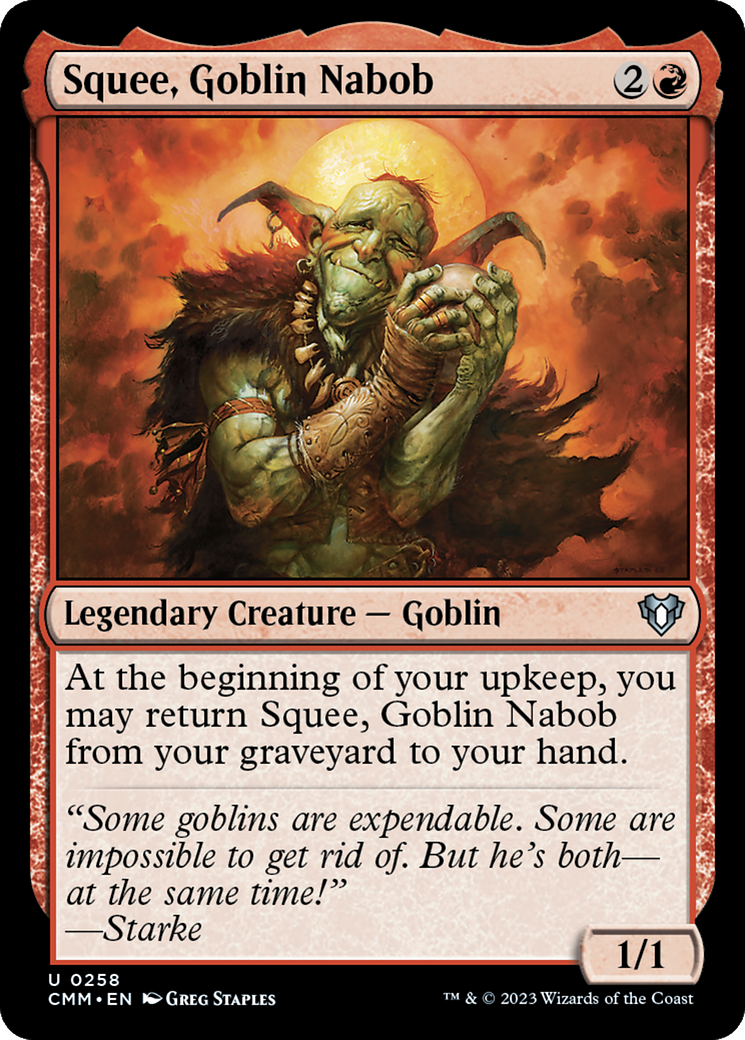 Squee, Goblin Nabob [Commander Masters] | D20 Games