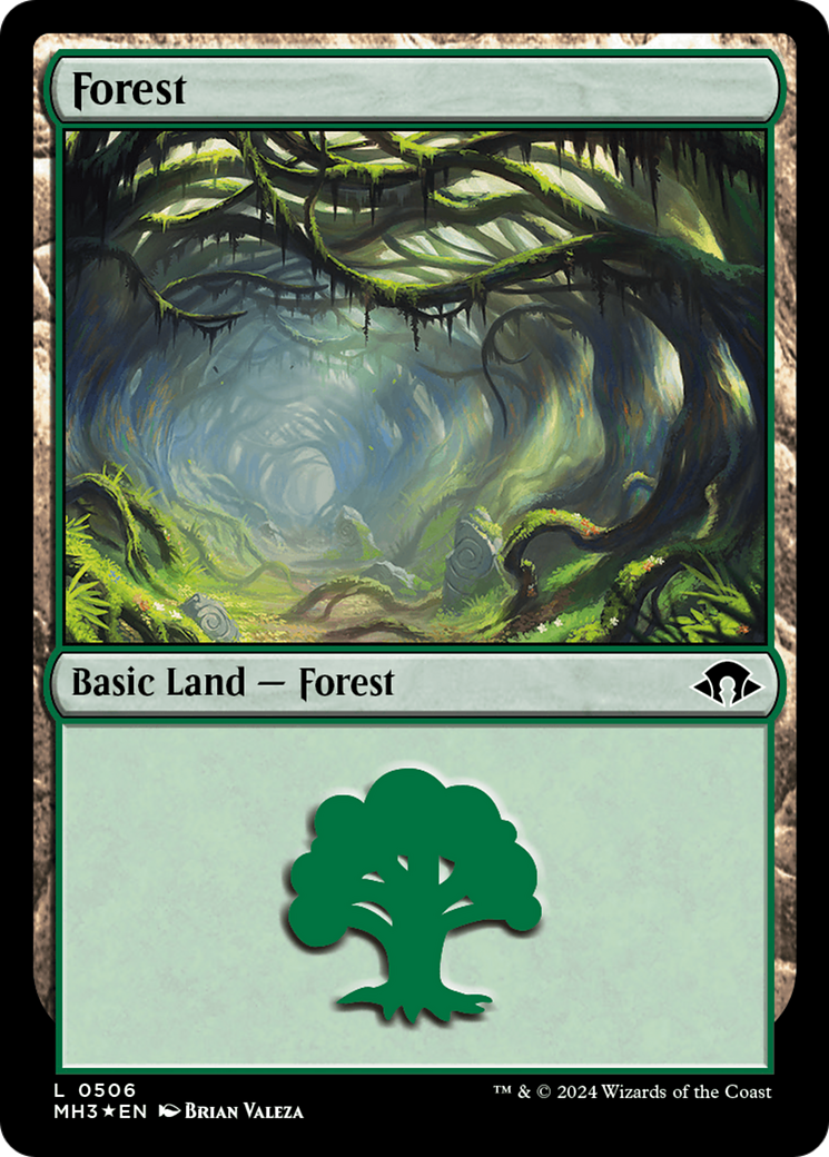 Forest (0506) (Ripple Foil) [Modern Horizons 3] | D20 Games