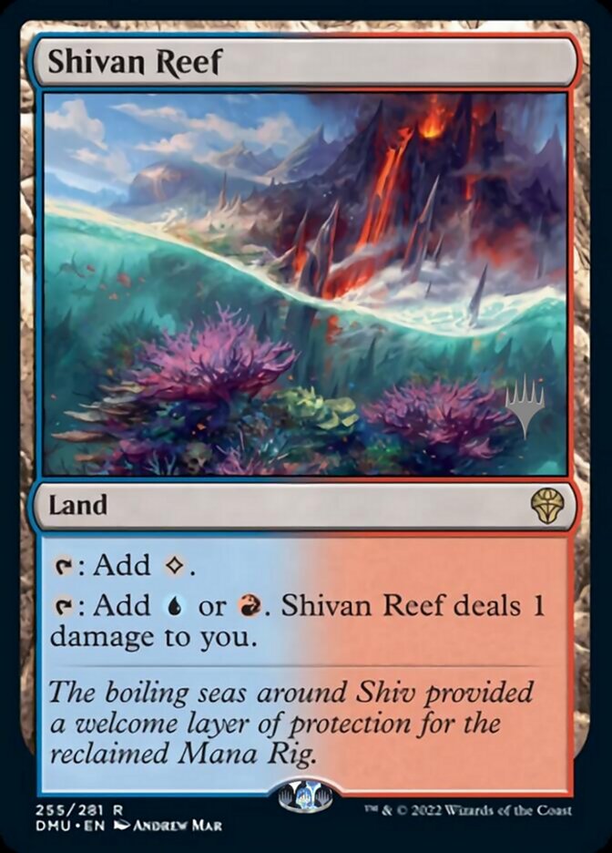 Shivan Reef (Promo Pack) [Dominaria United Promos] | D20 Games