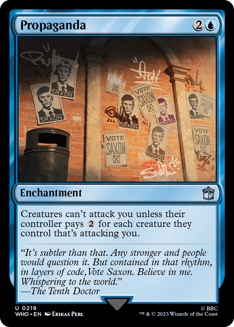 Propaganda [Doctor Who] | D20 Games