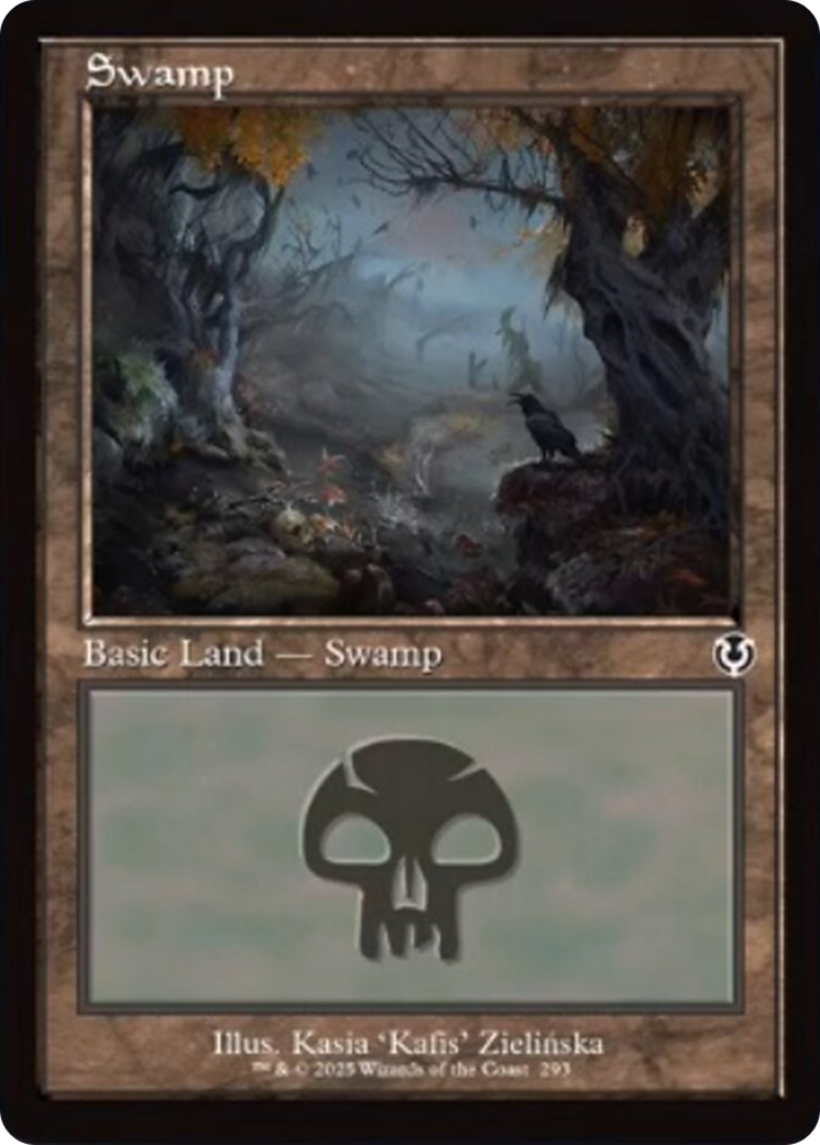 Swamp (293) (Retro Frame) [Innistrad Remastered] | D20 Games